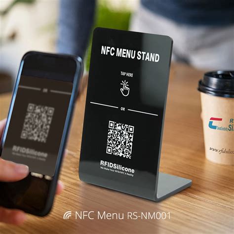 qr code nfc tag|nfc and qr code stand.